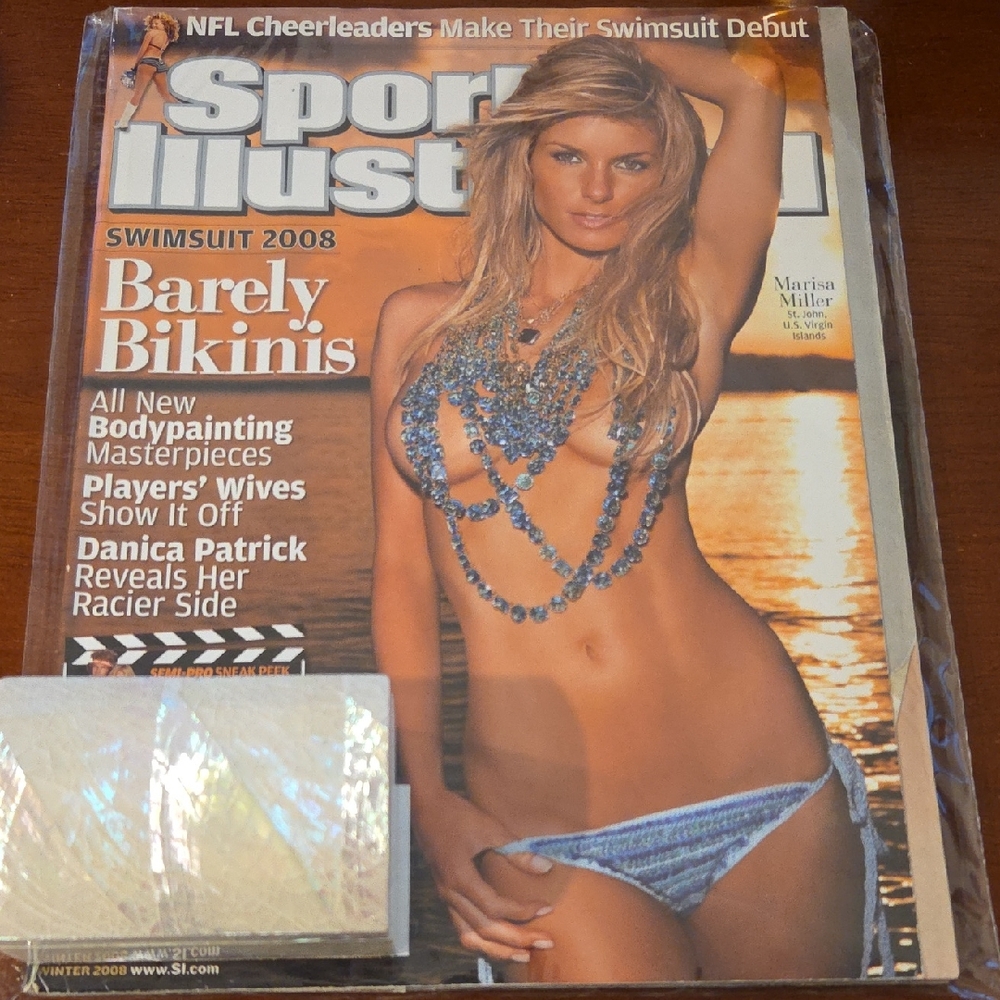 Sports Illustrated Magazine - 2008 Swimsuit Issue - Marisa Miller Cover